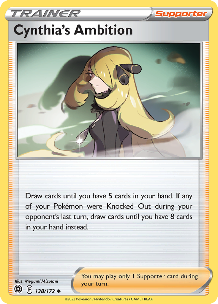 Cynthia's Ambition 138/186 Uncommon
