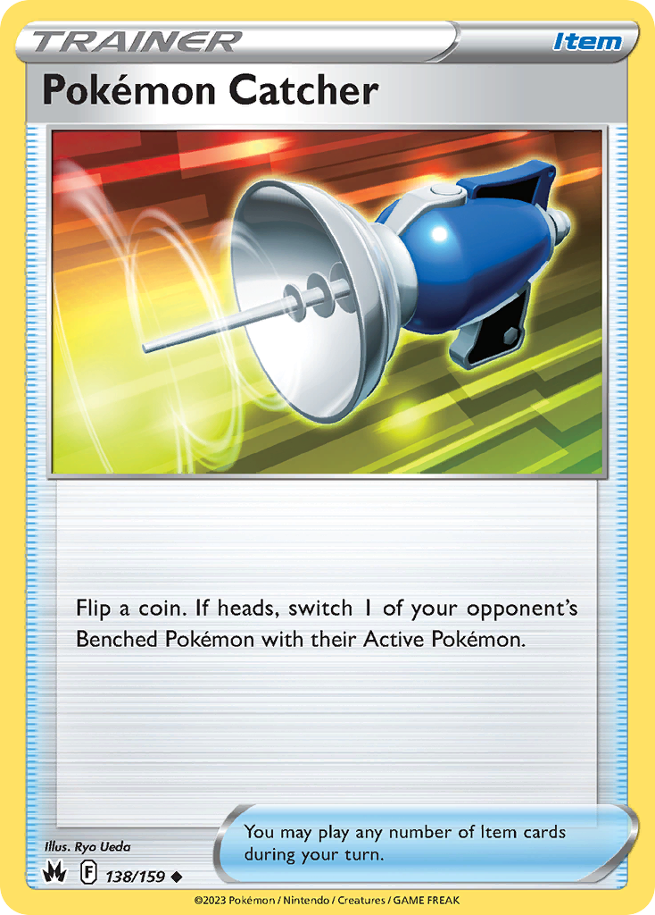 Pokémon Catcher 138/160 Uncommon
