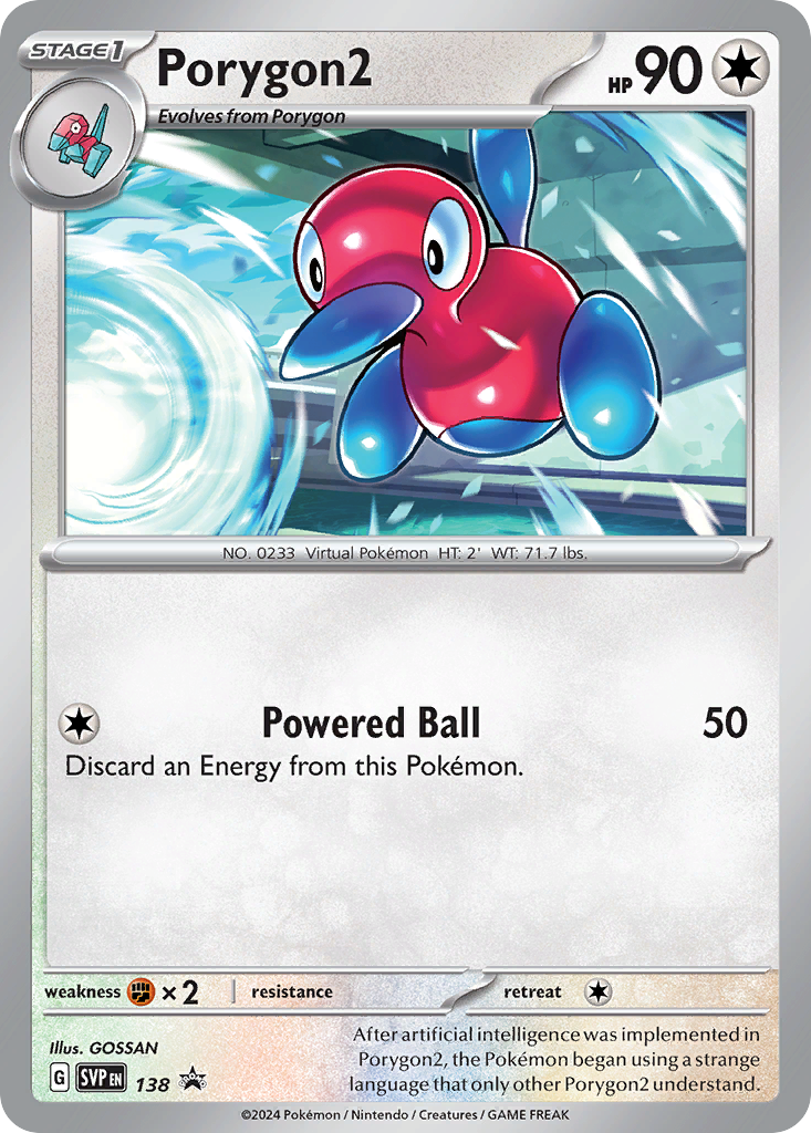 Porygon2 138/196 Promo