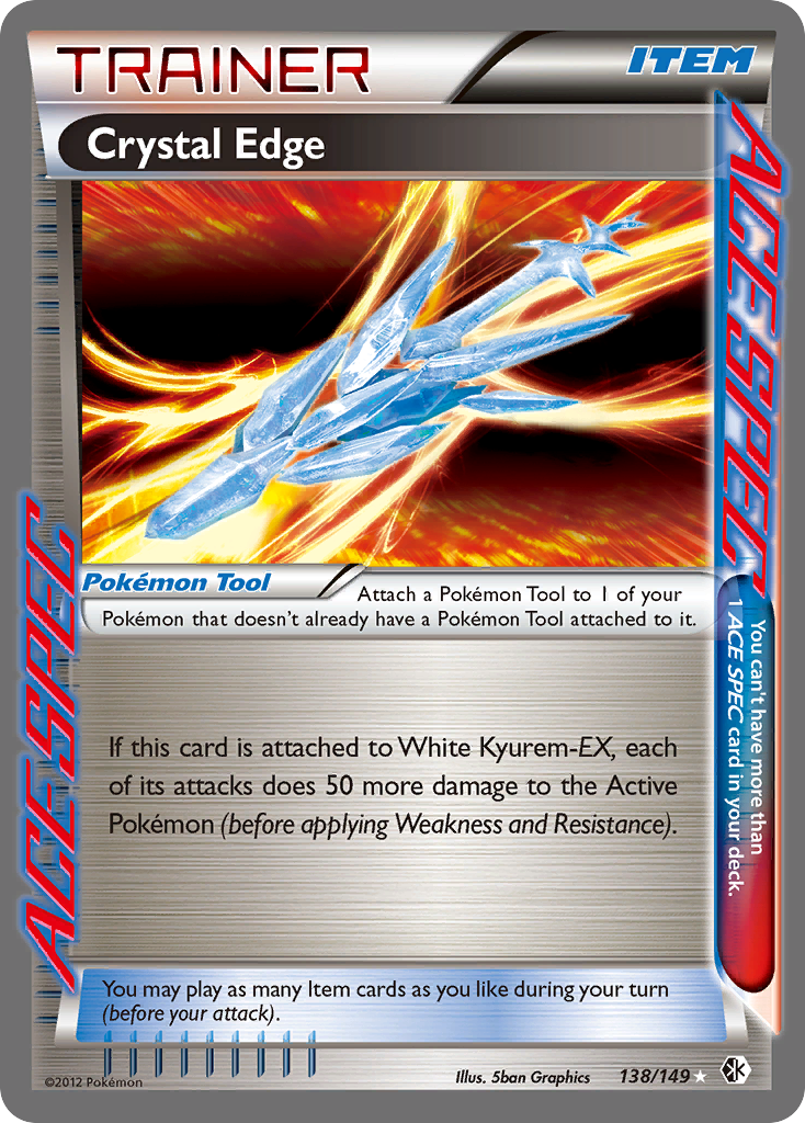 Crystal Edge 138/153 Rare ACE