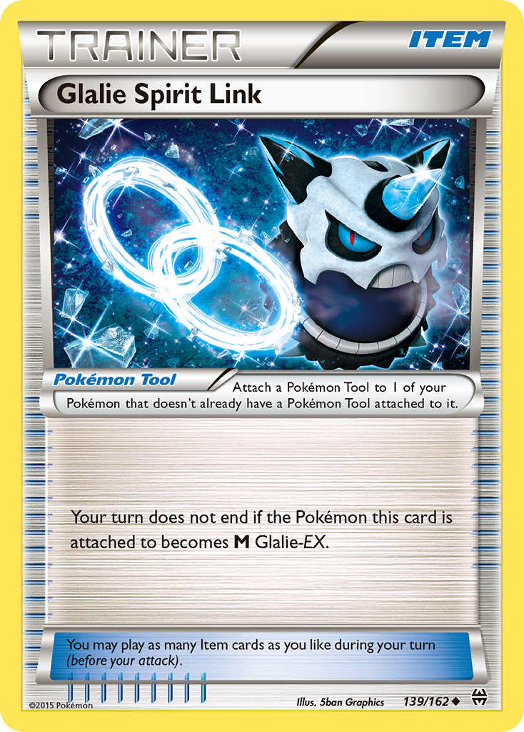 Glalie Spirit Link 139/165 Uncommon
