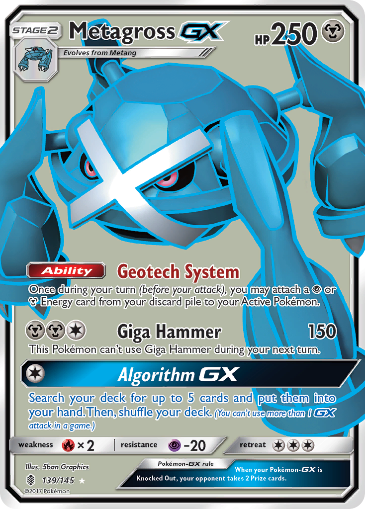 Metagross-GX 139/180 Rare Ultra