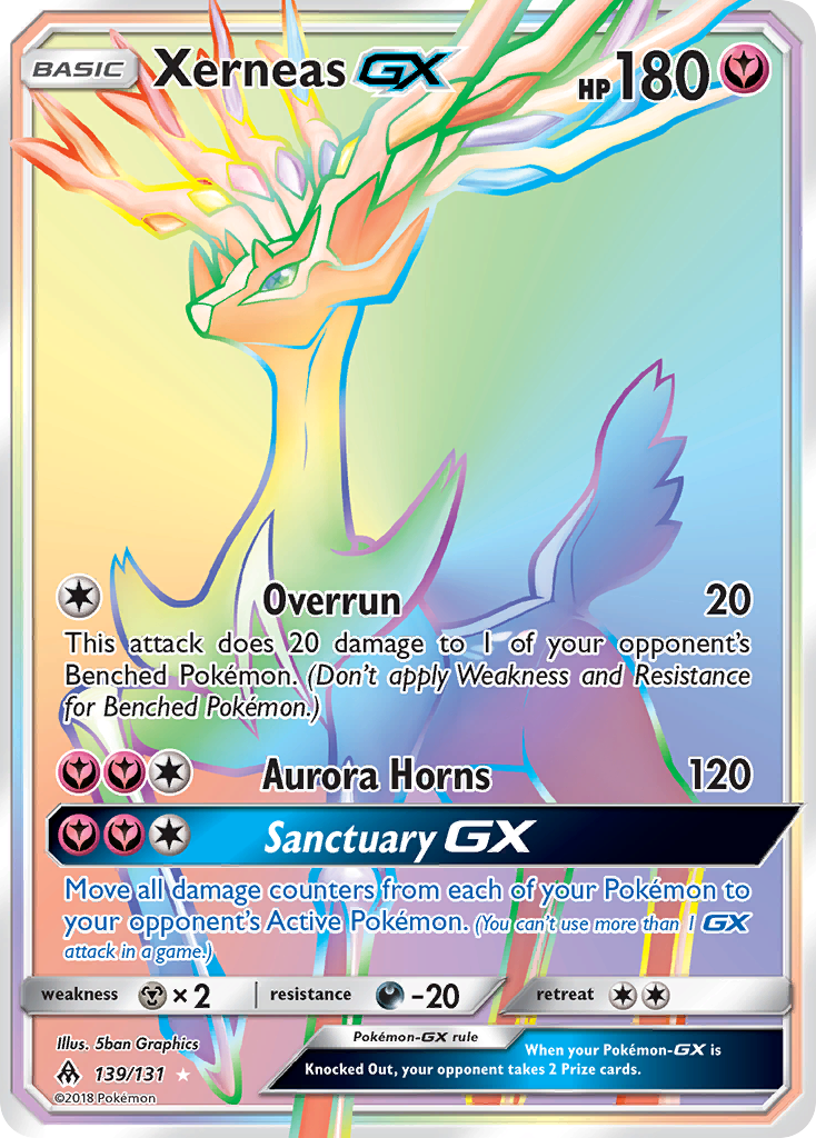 Xerneas-GX 139/150 Rare Rainbow