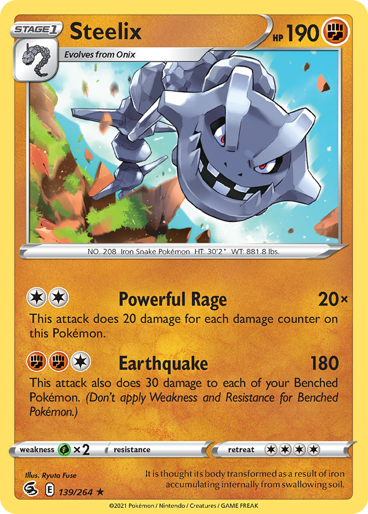 Steelix 139/284 Rare Holo
