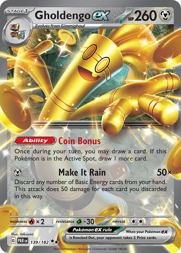 Gholdengo ex 139/266 Double Rare