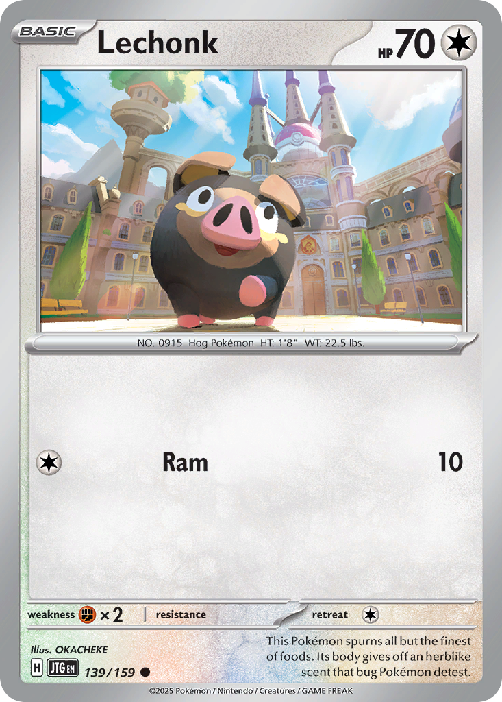 Lechonk 139/190 Common
