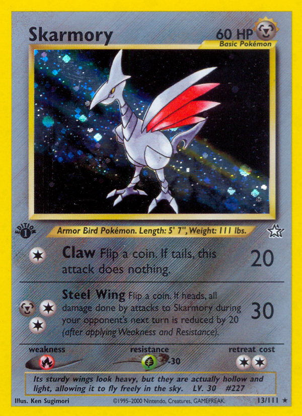 Skarmory 013/111 Rare Holo