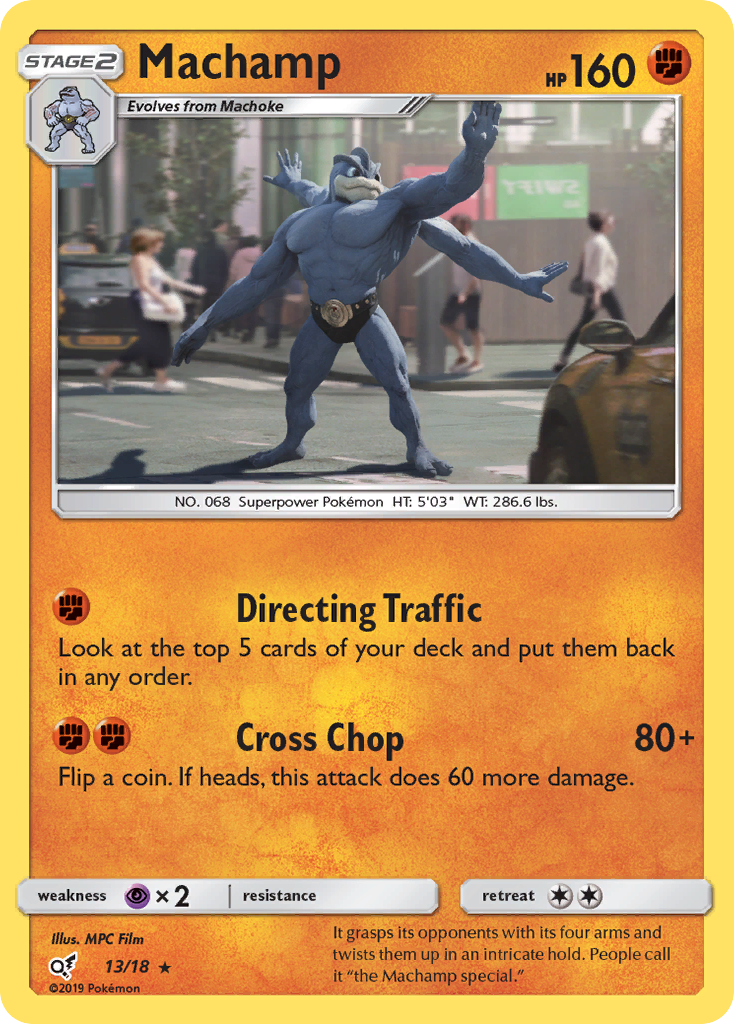 Machamp 013/18 Rare