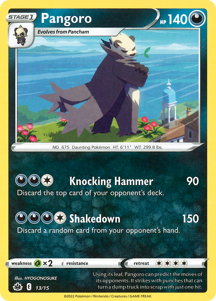 Pangoro 013/15 Unknown
