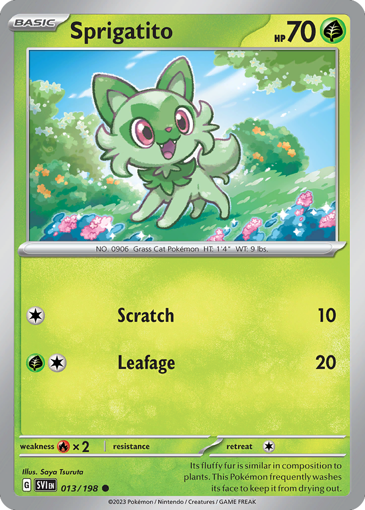 Sprigatito 013/258 Common