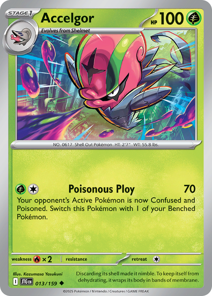 Accelgor 013/190 Uncommon