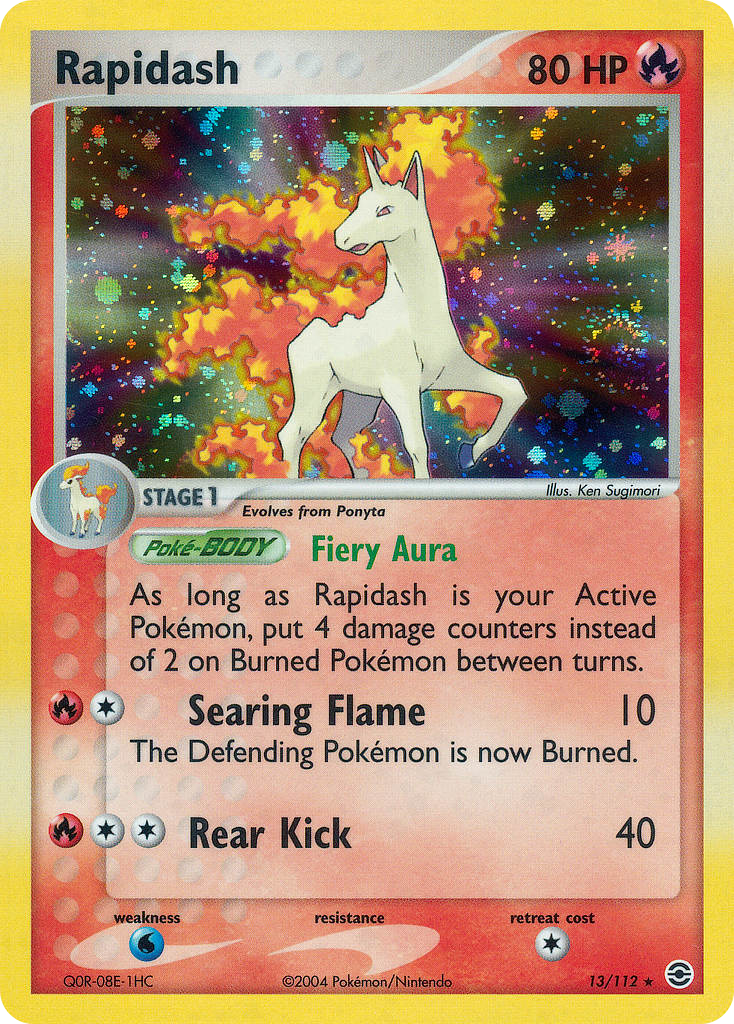 Rapidash 013/116 Rare Holo
