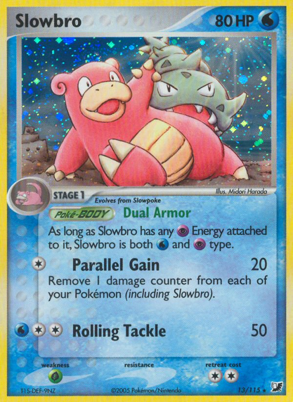 Slowbro 013/145 Rare Holo