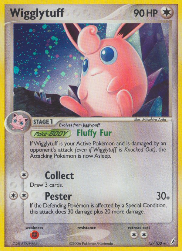 Wigglytuff 013/100 Rare Holo