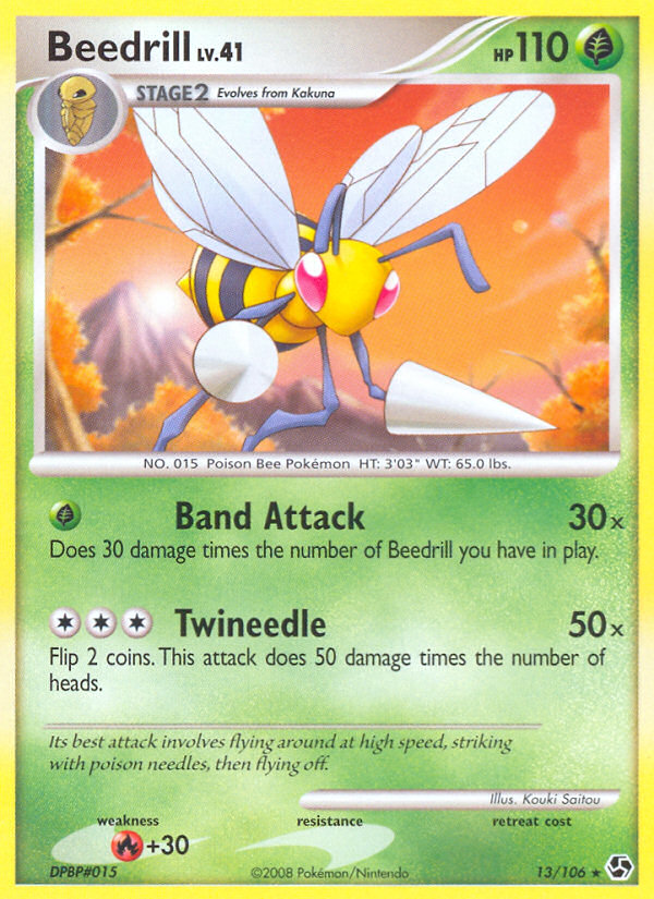 Beedrill 013/106 Rare