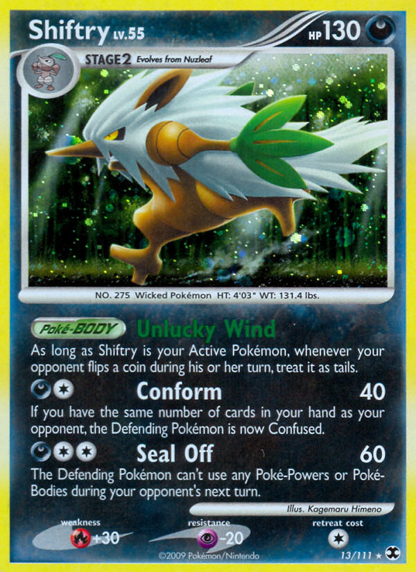 Shiftry 013/120 Rare Holo