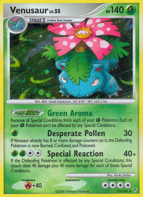 Venusaur 013/153 Rare Holo