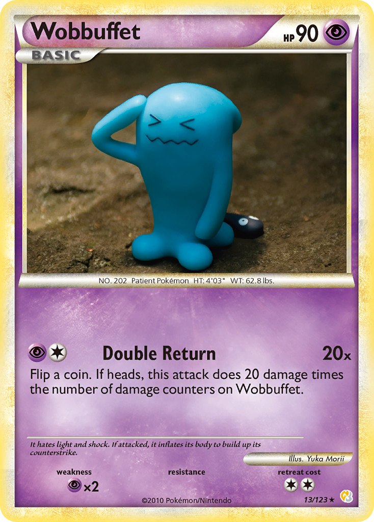 Wobbuffet 013/124 Rare Holo