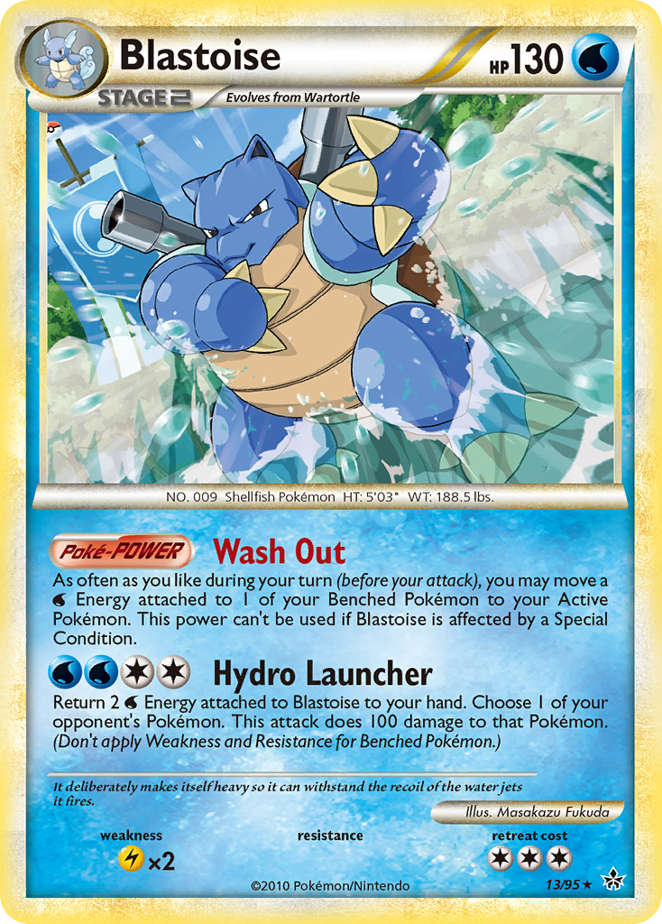 Blastoise 013/96 Rare