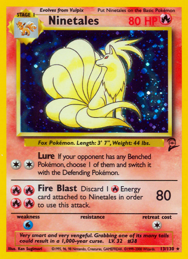 Ninetales 013/130 Rare Holo
