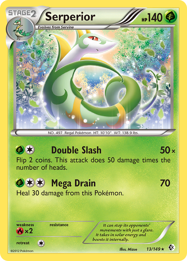 Serperior 013/153 Rare Holo