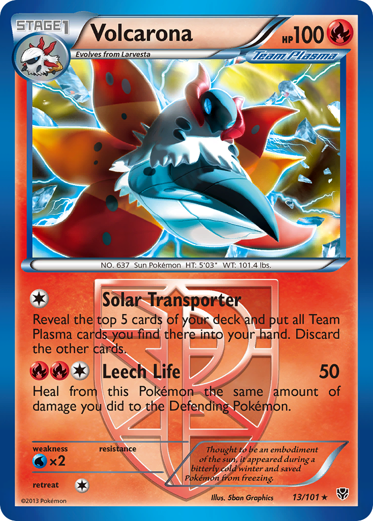 Volcarona 013/105 Rare