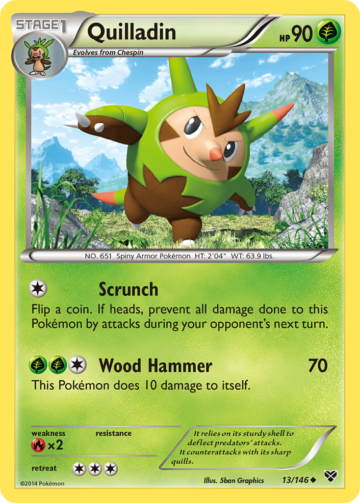 Quilladin 013/146 Uncommon