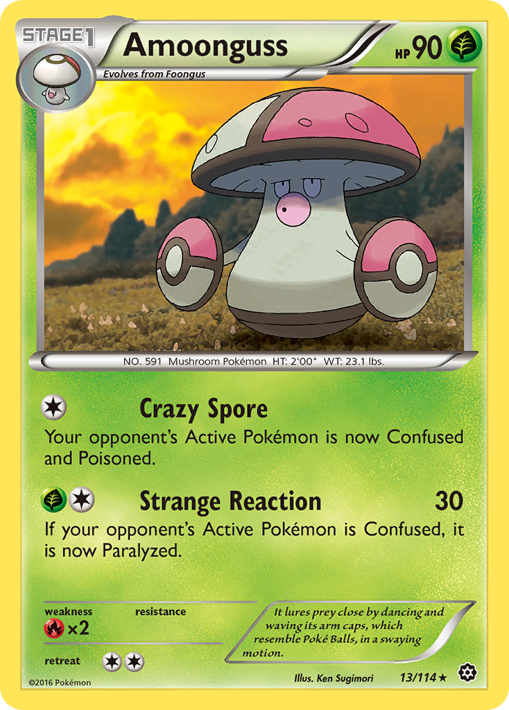Amoonguss 013/116 Rare