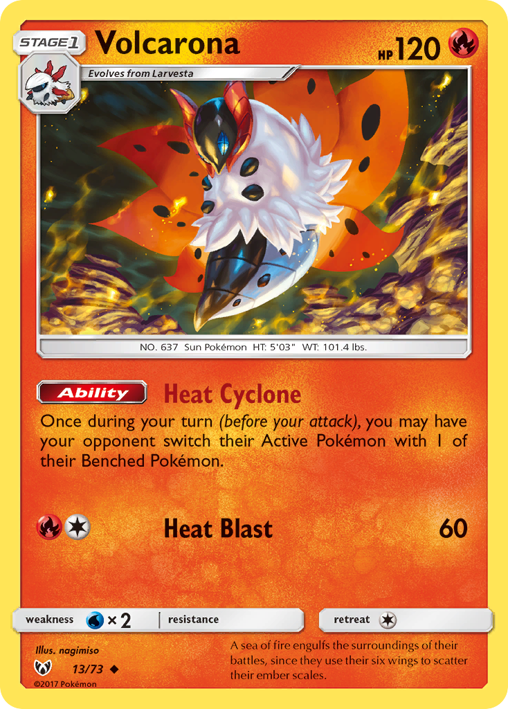 Volcarona 013/81 Uncommon