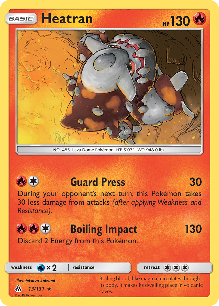 Heatran 013/150 Rare