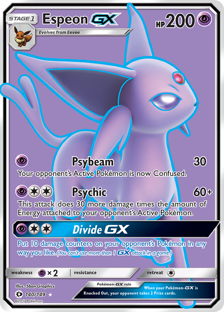 Espeon-GX 140/173 Rare Ultra