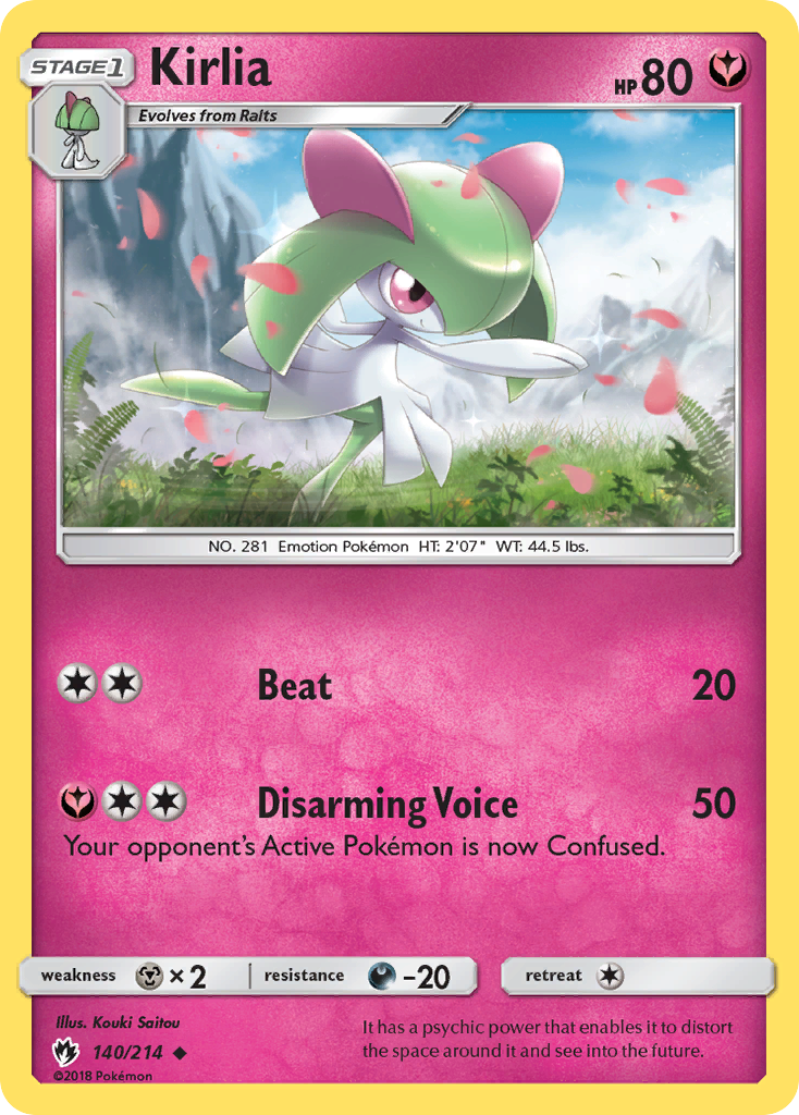 Kirlia 140/240 Uncommon