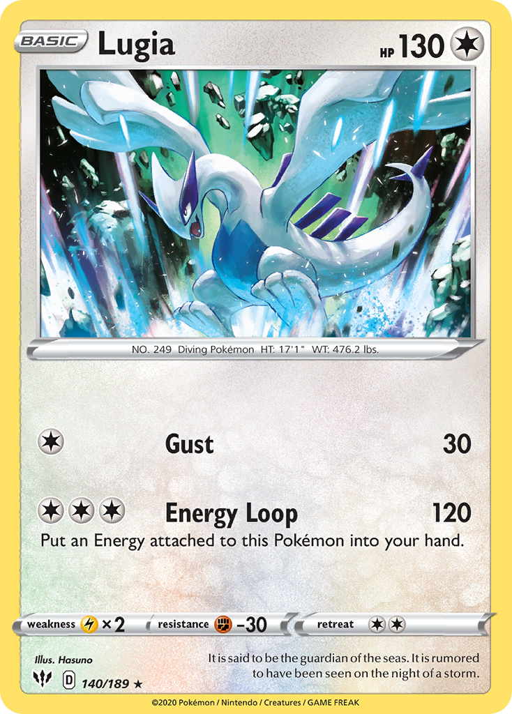 Lugia 140/201 Rare