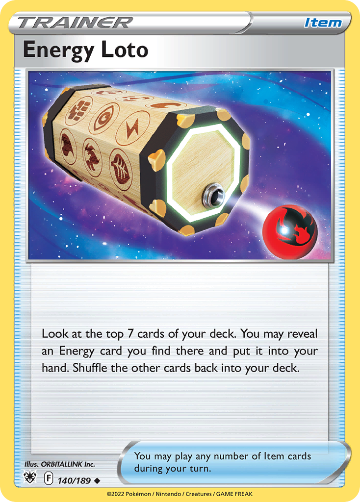 Energy Loto 140/216 Uncommon