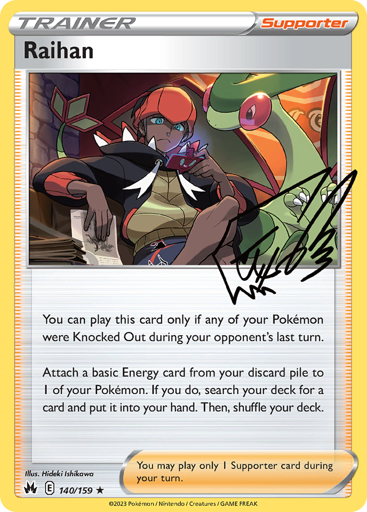 Raihan 140/160 Rare Holo