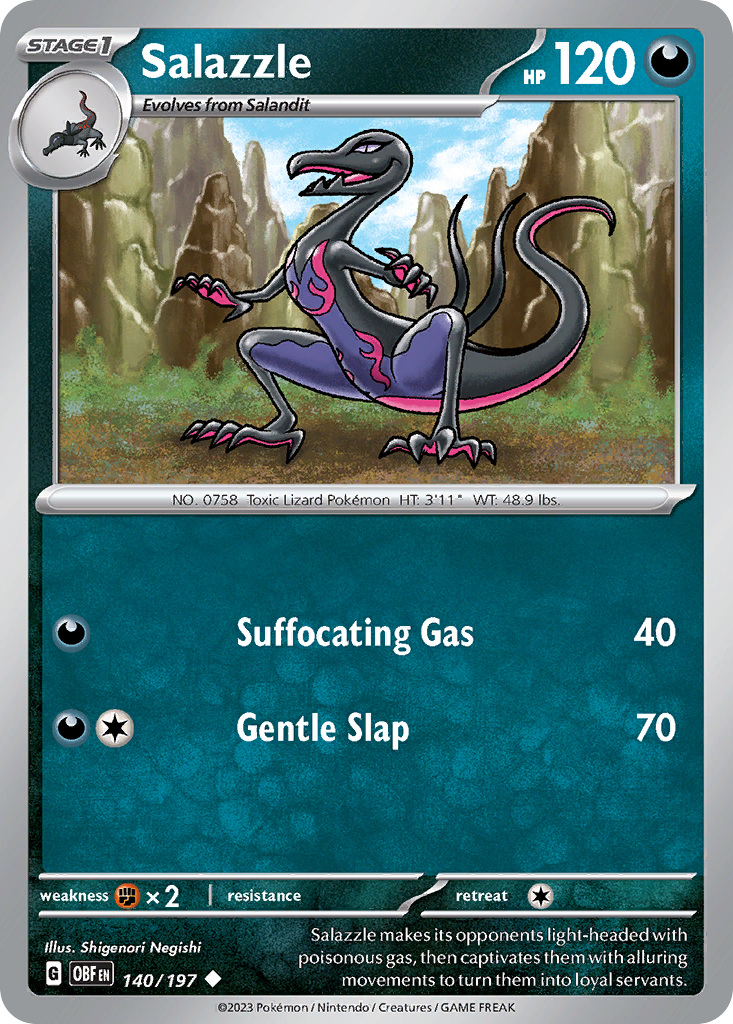 Salazzle 140/230 Uncommon