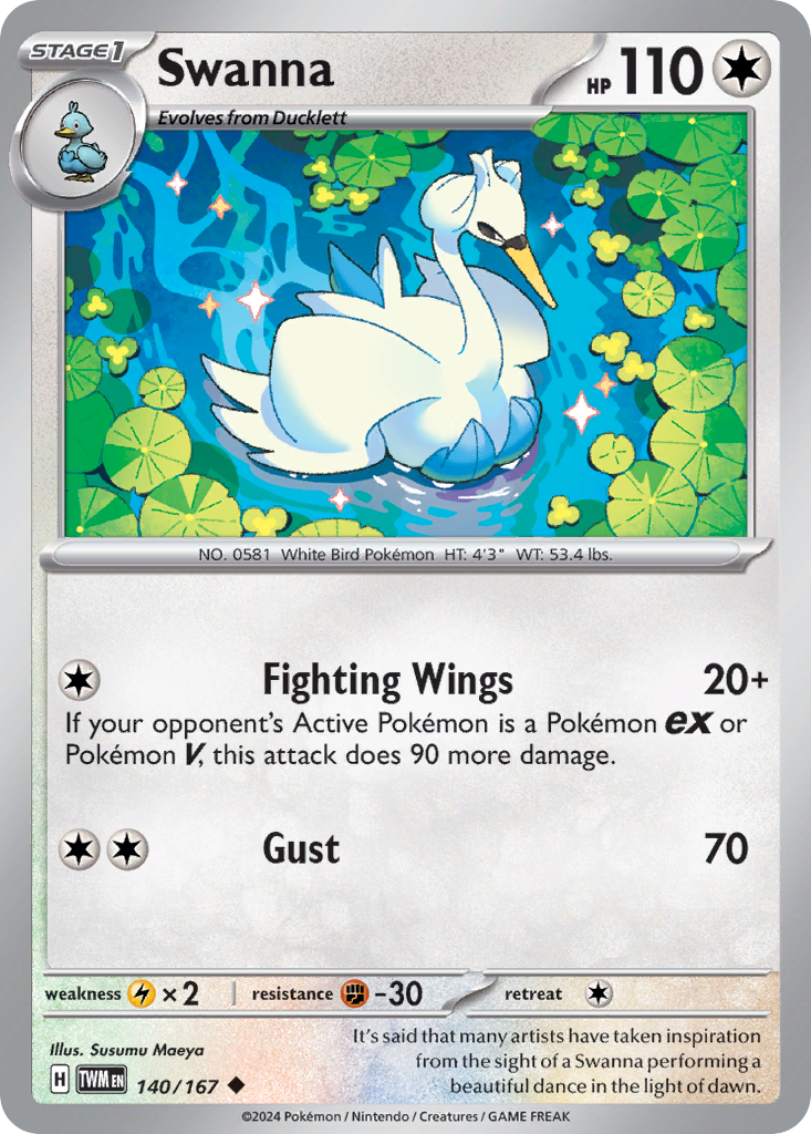 Swanna 140/226 Uncommon