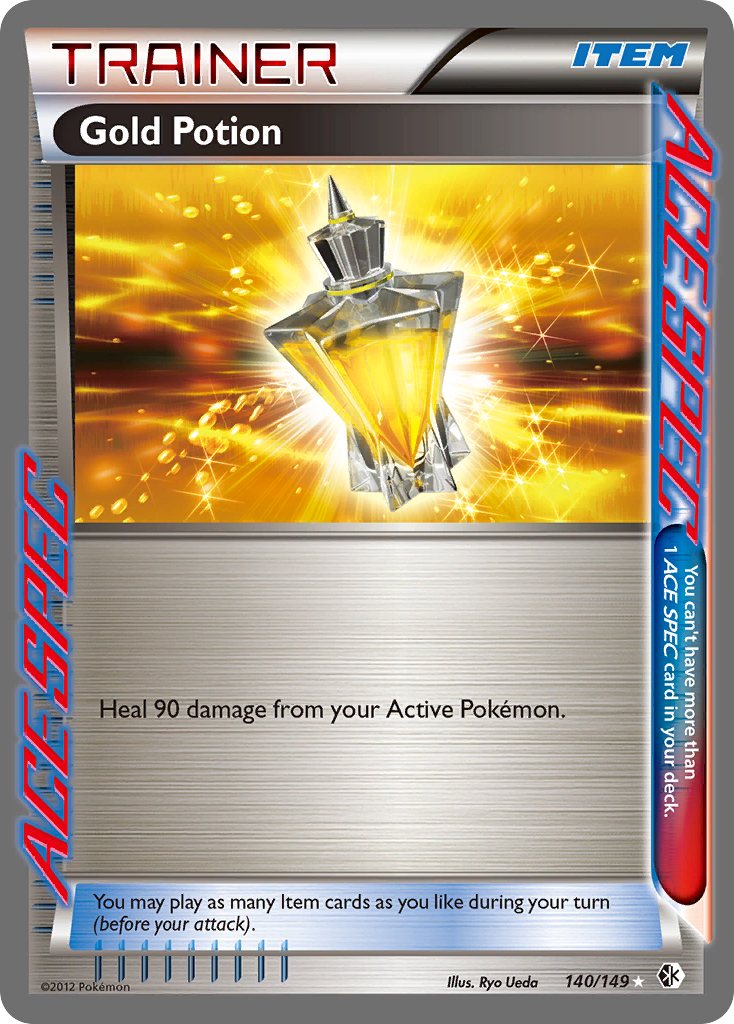 Gold Potion 140/153 Rare ACE