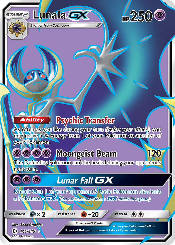 Lunala-GX 141/173 Rare Ultra