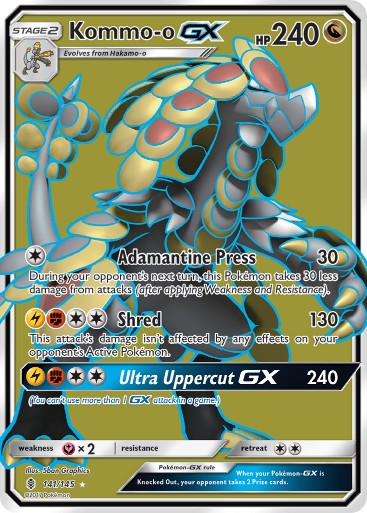 Kommo-o-GX 141/180 Rare Ultra