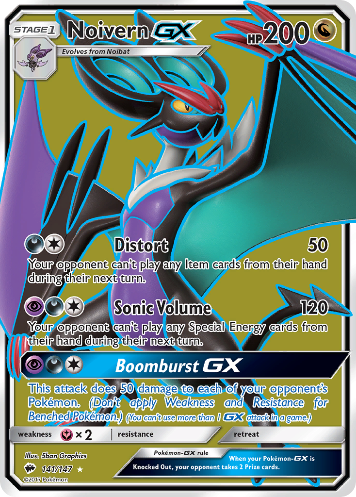 Noivern-GX 141/177 Rare Ultra
