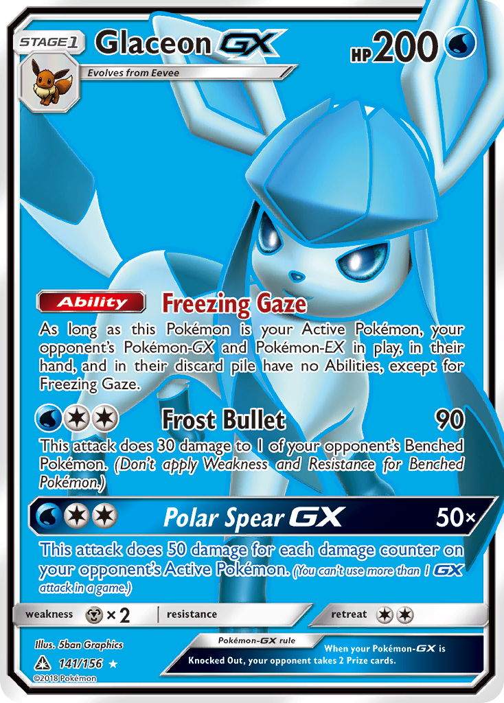 Glaceon-GX 141/178 Rare Ultra