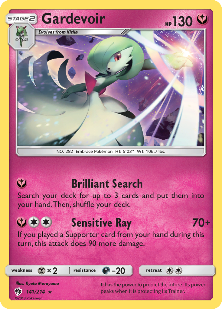 Gardevoir 141/240 Rare Holo