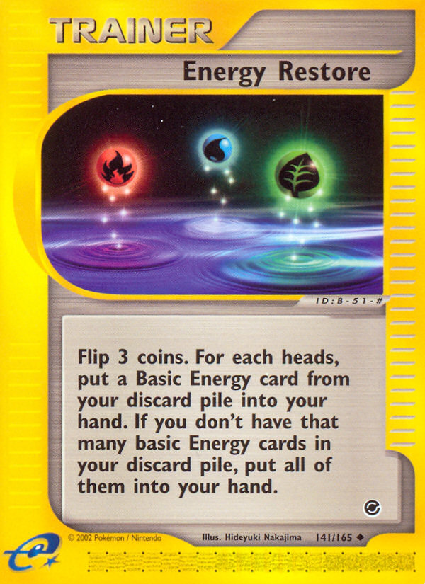 Energy Restore 141/165 Uncommon