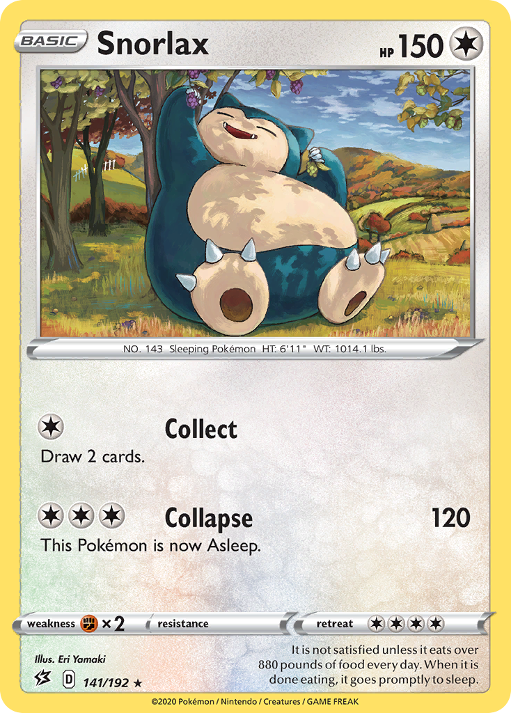 Snorlax 141/209 Rare