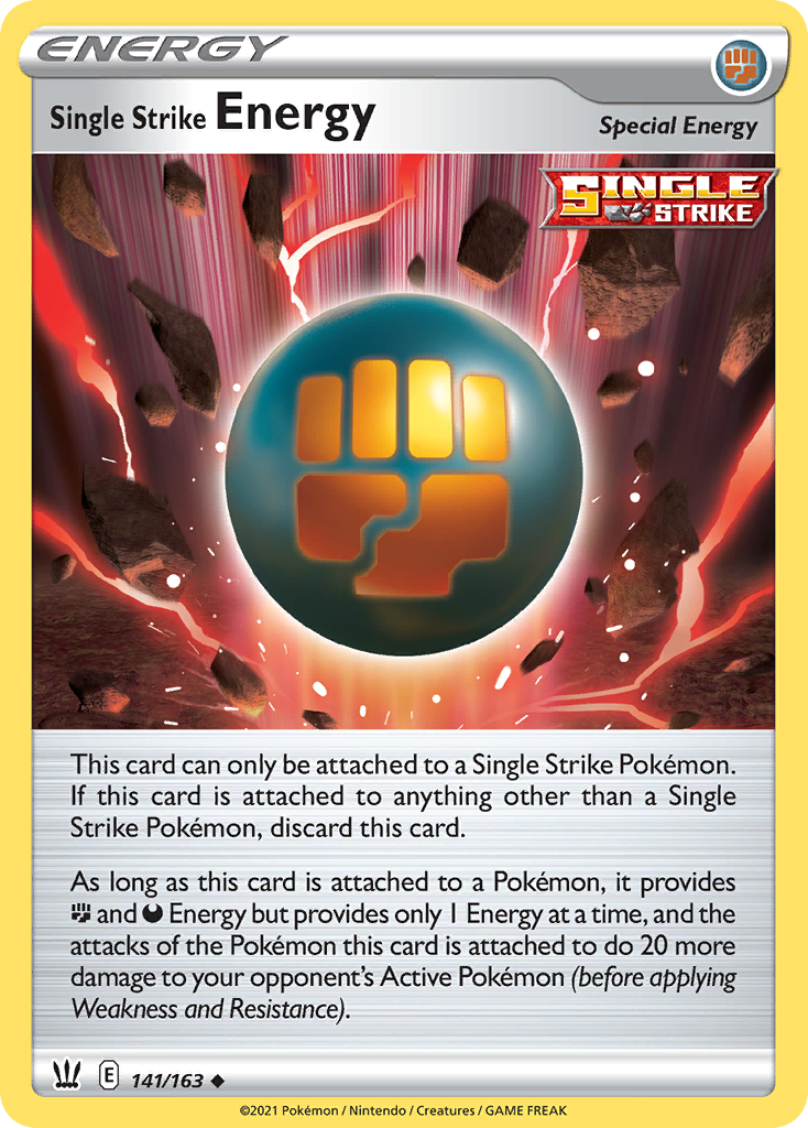 Single Strike Energy 141/183 Uncommon