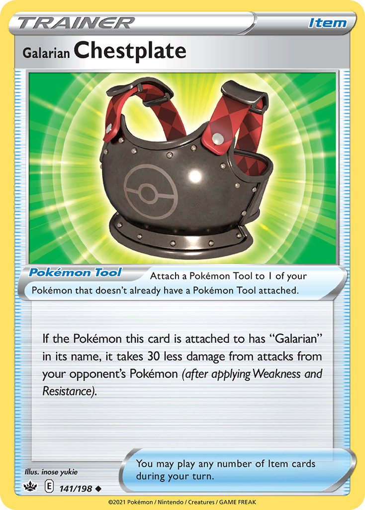 Galarian Chestplate 141/233 Uncommon