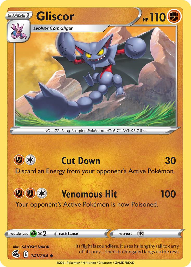 Gliscor 141/284 Uncommon
