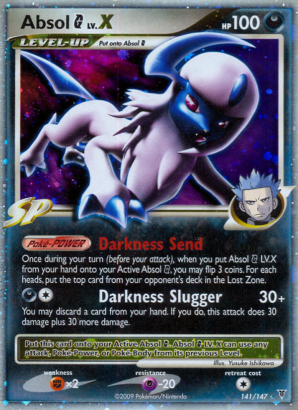Absol G LV.X 141/153 Rare Holo LV.X