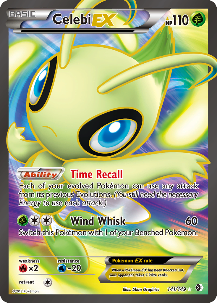 Celebi-EX 141/153 Rare Ultra